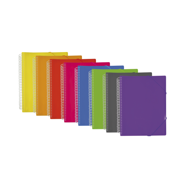 Carpeta multifundas espiral Descom 40 h. A4