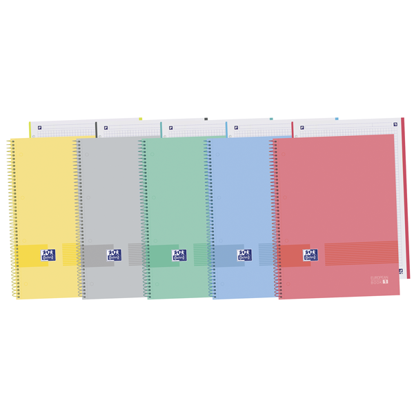 Cuaderno Oxford & You European Book 1 A4+ con pizarra cuadrícula 5x5