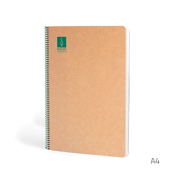 Cuaderno Escolofi Green A4 50 hojas