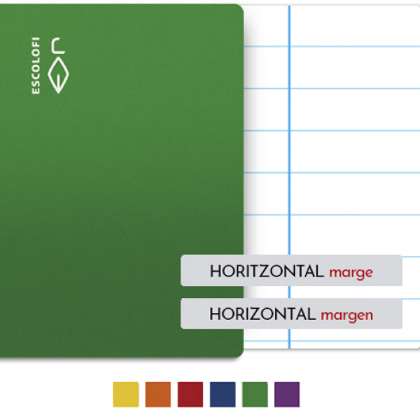 Libretas Escolofi Folio 50 hojas horizontal