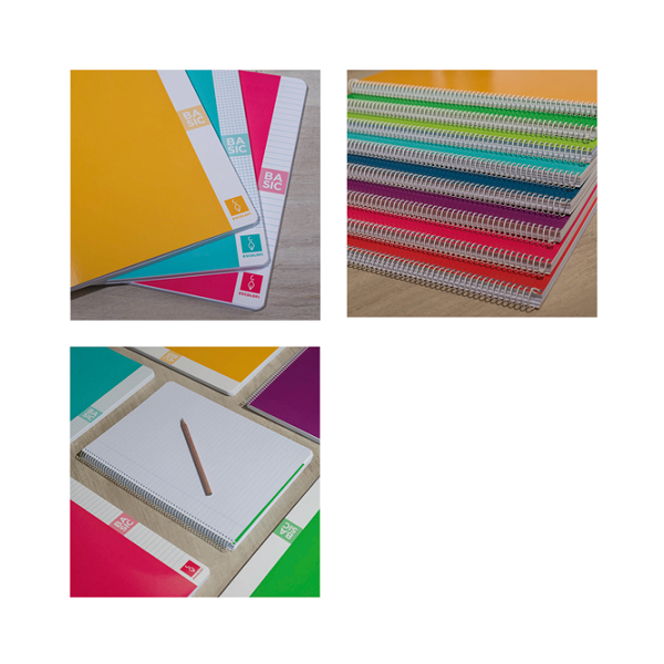 Cuaderno Escolofi Basic A4 80 hojas horizontal