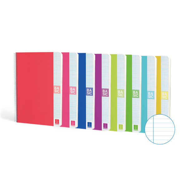 Cuaderno Escolofi Basic A4 80 hojas horizontal