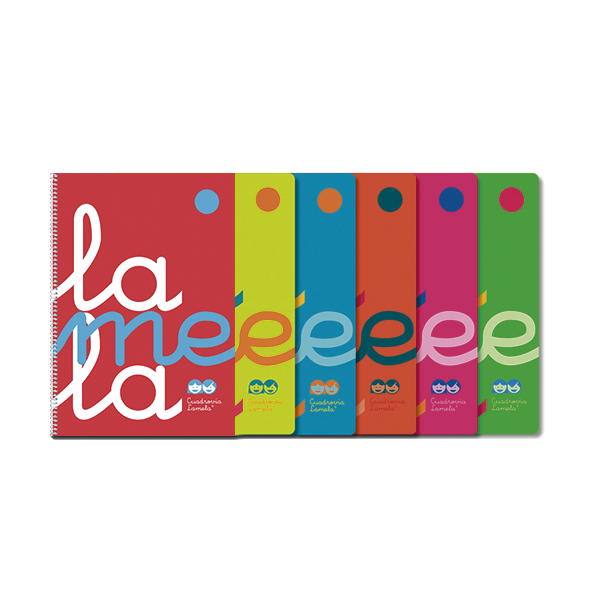 Cuaderno Cuadrovia Lamela tapa polipropileno Folio