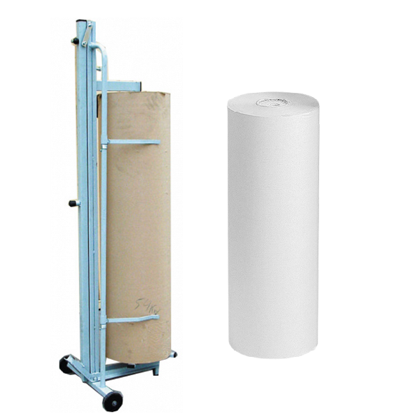 Bobinas de papel y portabobinas