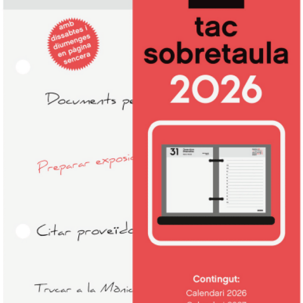 Calendario de sobremesa