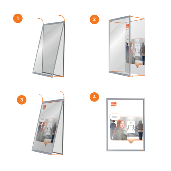 Porta pòster Nobo Impression Pro Esselte