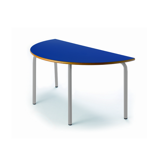 Taula semicircular 208 110x55 cm pata gris alt. 54