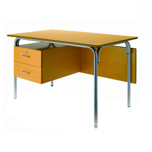 Mesa profesor 239 estructura gris 120x70 cm