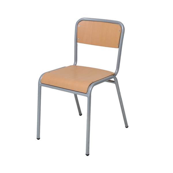 Silla escolar SERIE E patas gris