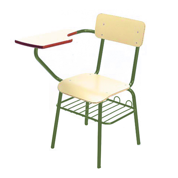 Silla con pala 260 patas verdes