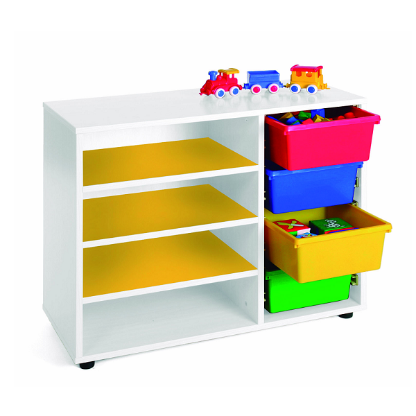 Prestatgeria cubeter baix 900 Blanc