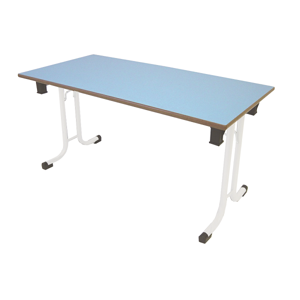 Taula plegable LD 120x60 cm alçada 54 cm potes bla