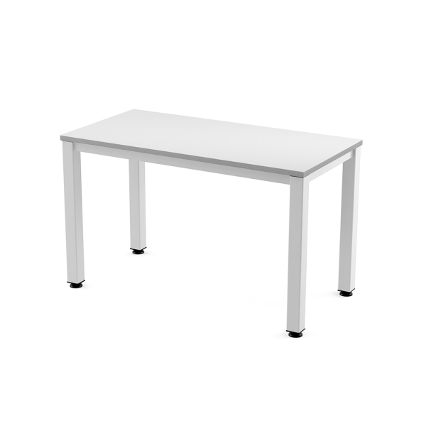 Taula EXECUTIVE rectangular estructura blanca 120x
