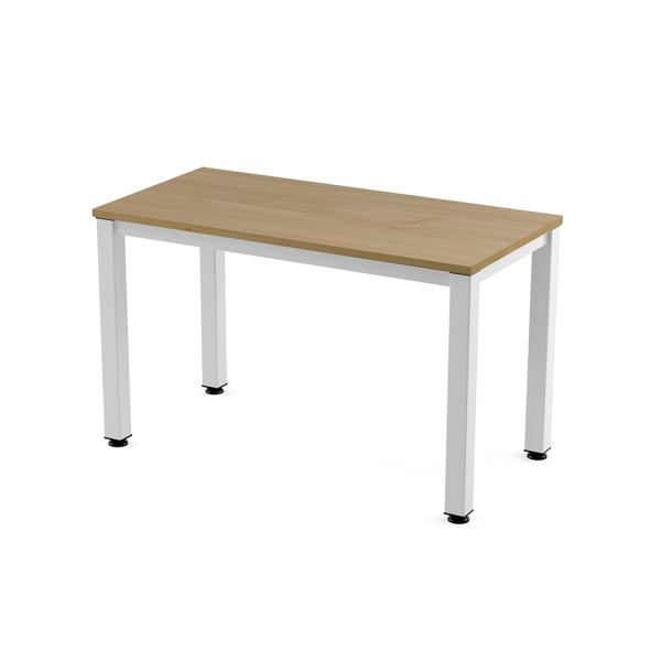 Taula EXECUTIVE rectangular estructura blanca 120x