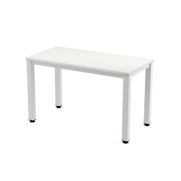 Taula EXECUTIVE rectangular estructura blanca 120x