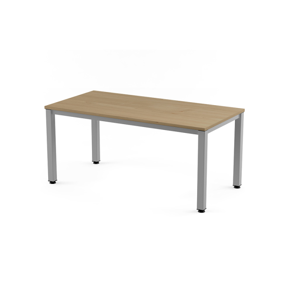 Taula EXECUTIVE rectangular estructura gris 140x80