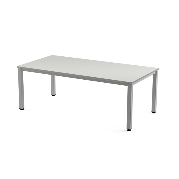 Mesa EXECUTIVE rectangular estructura gris 200x100 cm