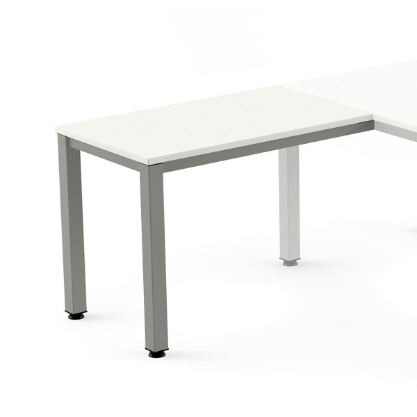 Ala taula EXECUTIVE rectangular estructura gris 10