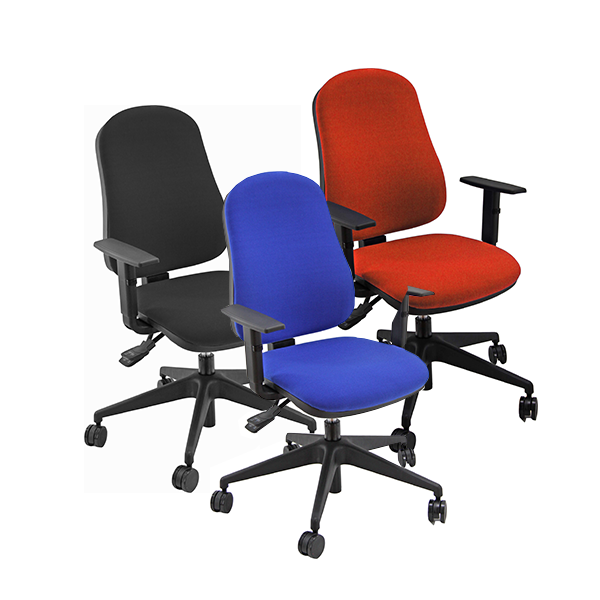 Silla SIMPLE con brazos mecanismo syncron