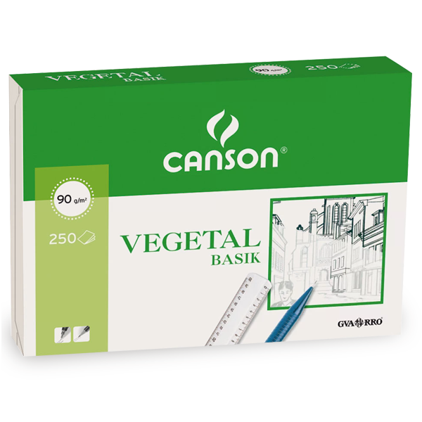 Caja de papel vegetal Guarro Basik