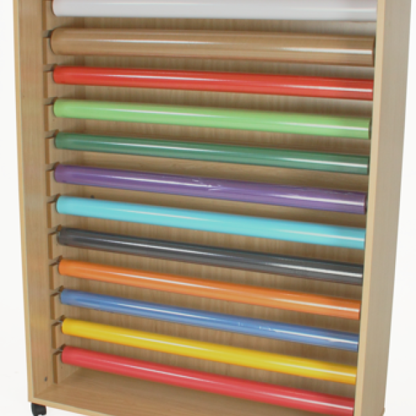 Mueble para rollos de papel con ruedas Mobeduc