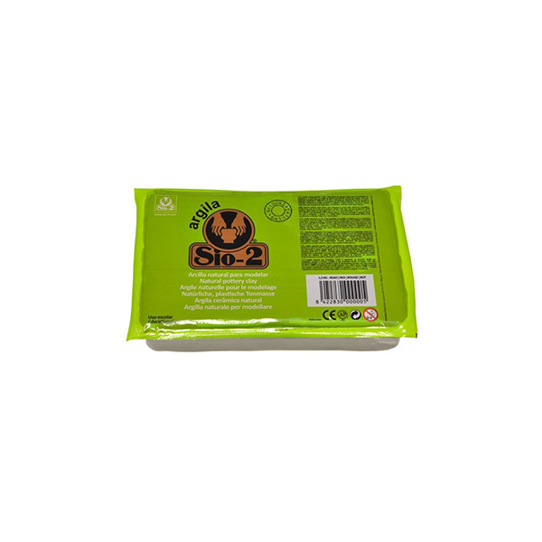 Arcilla para modelar Sio-2 blanco