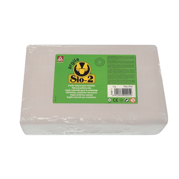 Arcilla para modelar Sio-2 blanco