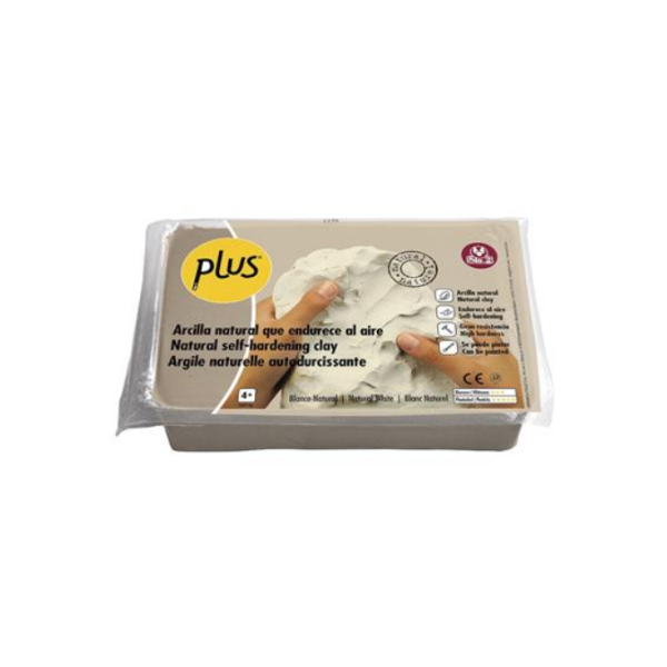 Pasta natural para modelar plus