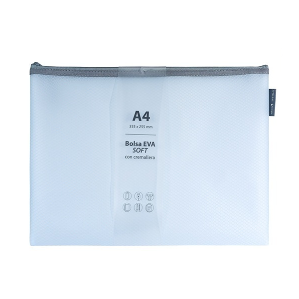 Estuche cremallera EVA-BAG A4