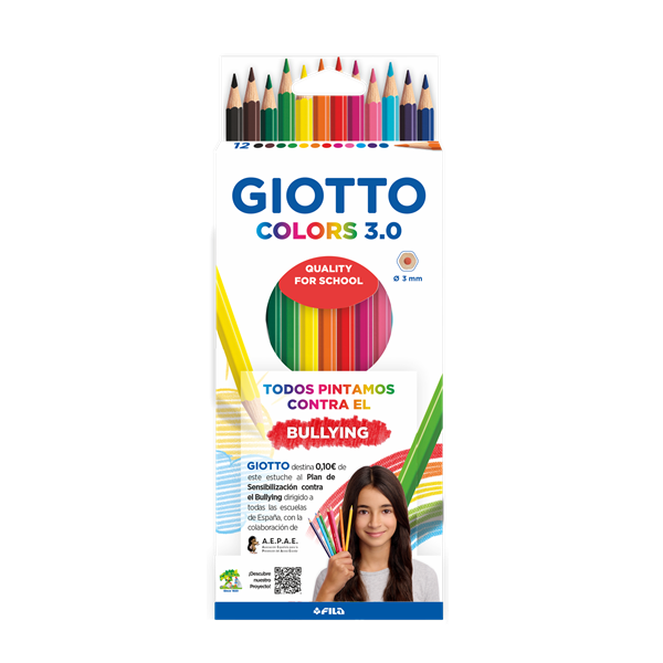 Lápices de colores Giotto Colors 3.0