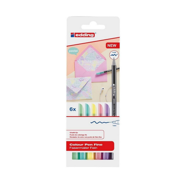 Rotuladores Edding 1200 pastel