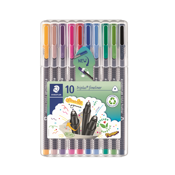 Estuche rotuladores Staedtler Triplus 334 Fineliner