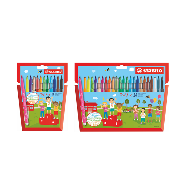 Rotuladores Stabilo trio A-Z