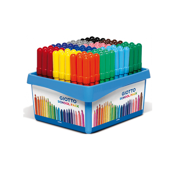 Kit escolar rotuladors Giotto Turbo Maxi