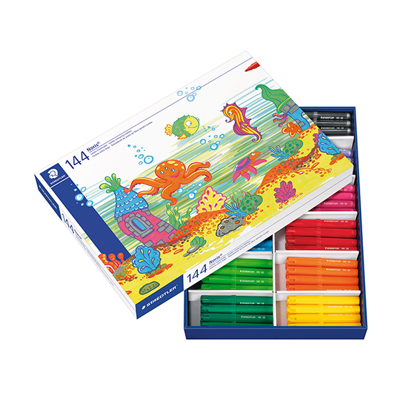 Kit escolar rotuladores Staedtler Noris 340 gruesos