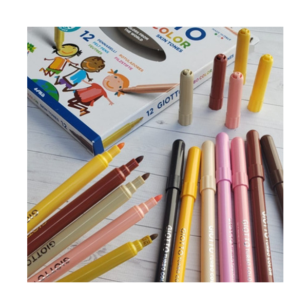Rotuladores Giotto Turbo Color Skin Tones