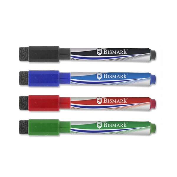 Estuche rotuladores pizarra blanca con borrador