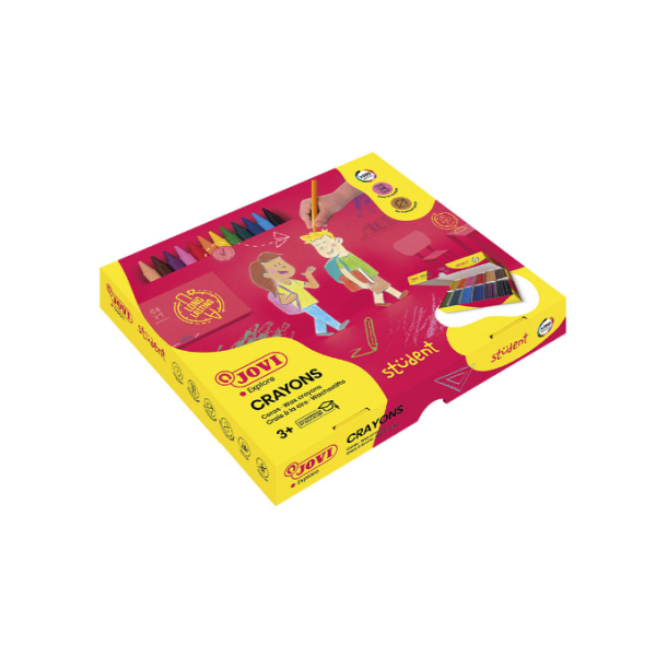 Kit escolar ceras Plasticolor Jovi