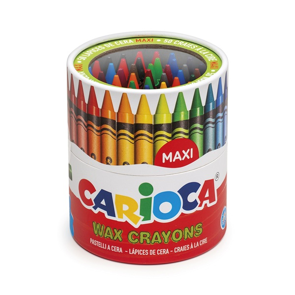 Kit escolar Carioca Maxi Wax crayons