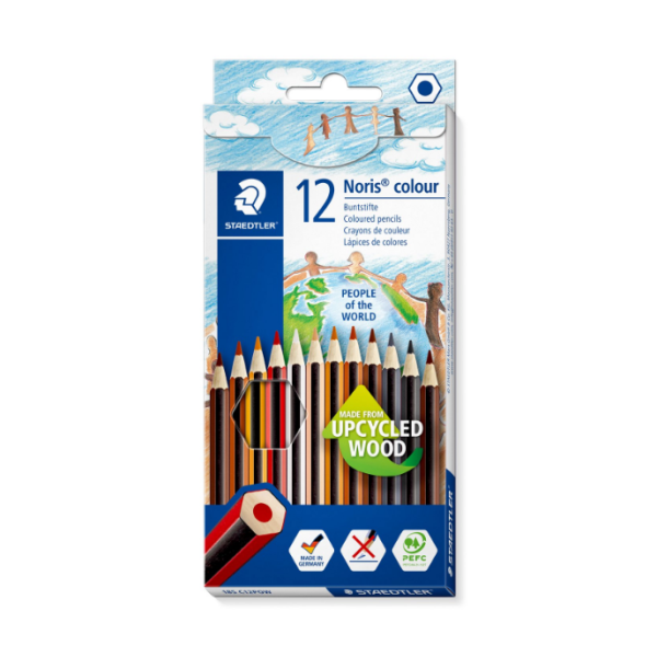Lápices de colores Staedtler Noris Colour tonos de la piel