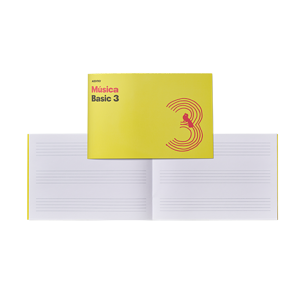 Cuaderno música Additio primaria 3