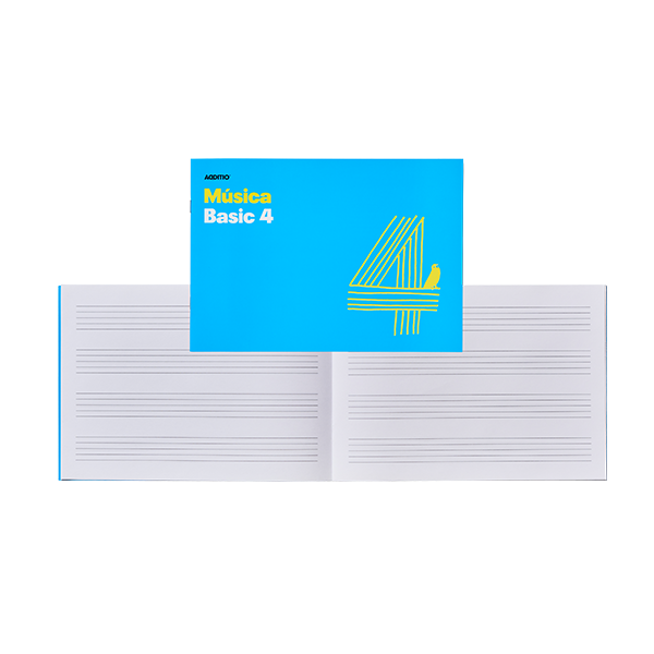 Cuaderno música Additio primaria 4