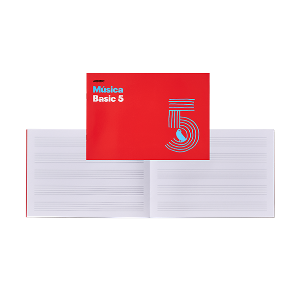 Cuaderno música Additio primaria 5