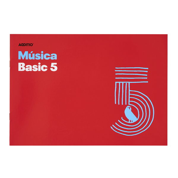 Cuaderno música Additio primaria 5