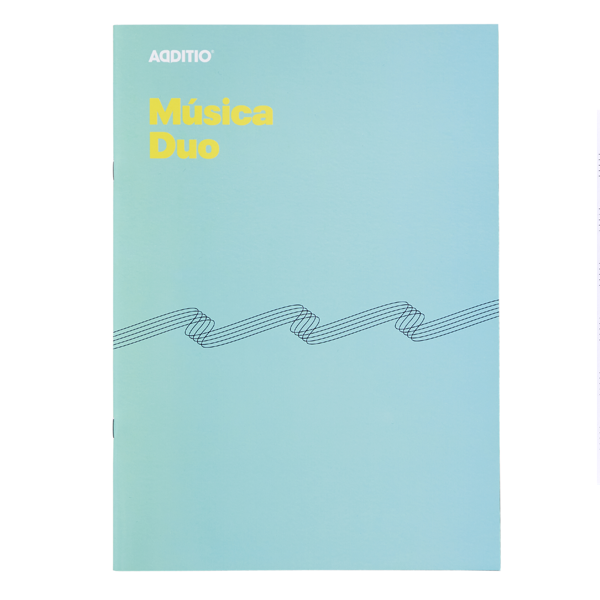 Cuaderno música Additio secundaria Duo