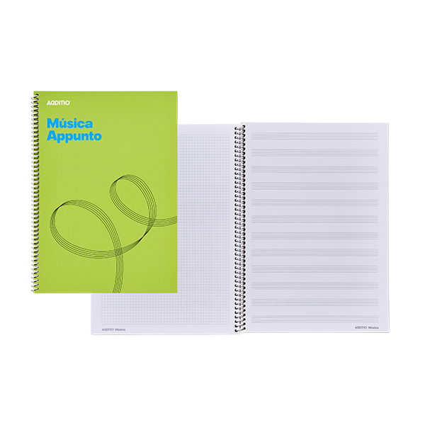 Cuaderno música Additio secundaria Appunto