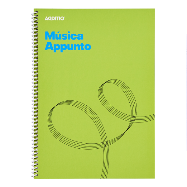 Cuaderno música Additio secundaria Appunto