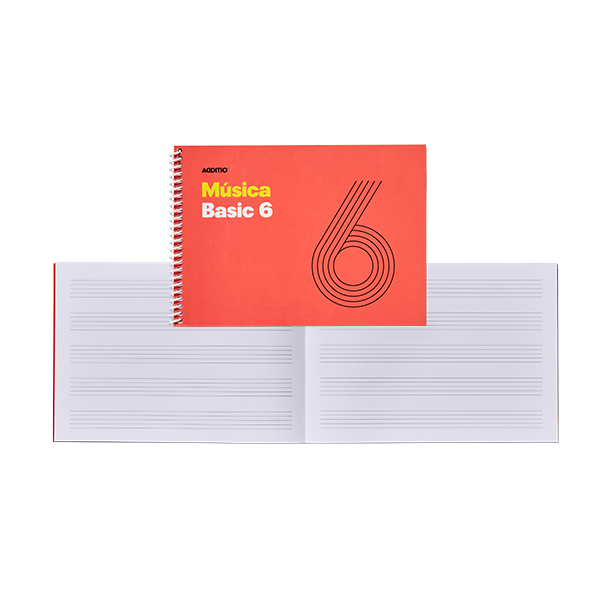 Cuaderno música Additio primaria 6