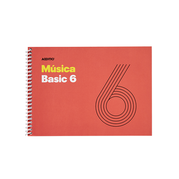 Cuaderno música Additio primaria 6