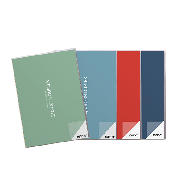 Cuaderno dúplex Additio A4